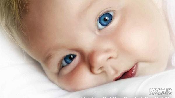 بچه چشم آبی خوشگل بچه چشم آبی خوشگل