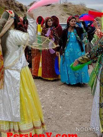 عکس زن قشقایی جدید