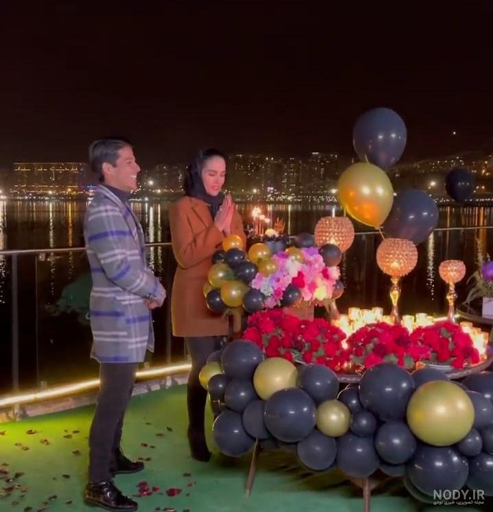 عکس زن مهدی قائدی