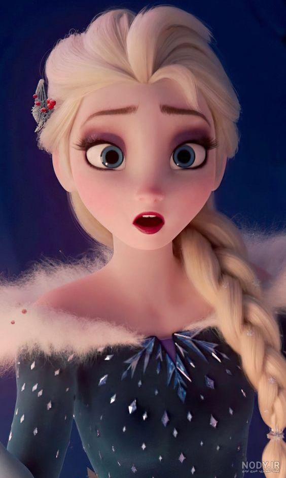  عکس السا و آنا عاشقانه