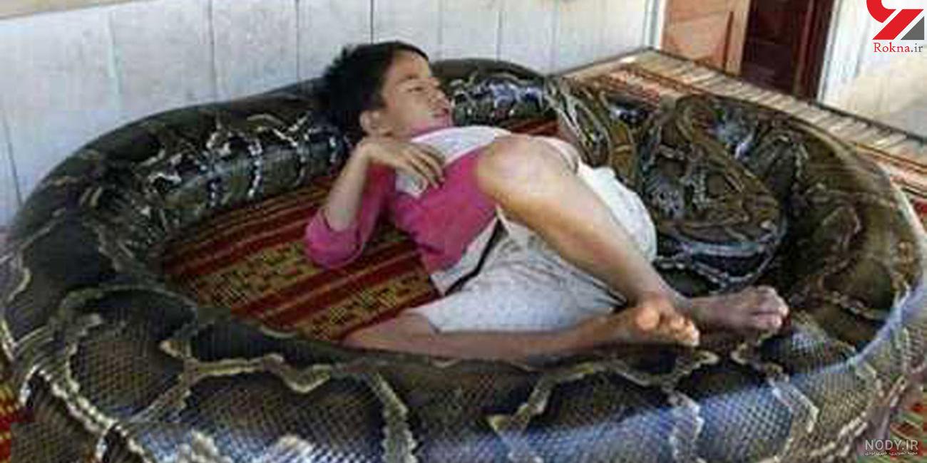 عکس بچه ی مار