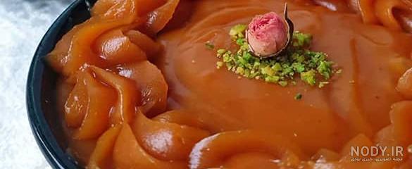 عکس حلوای شیر عسلی عکس حلوای شیر عسلی