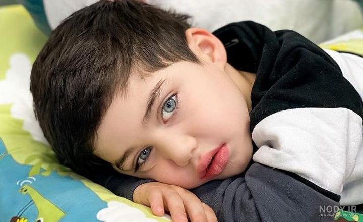 عکس پسر چشم مشکی زیبا