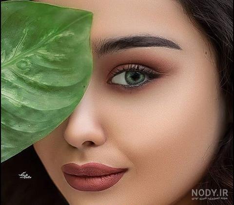 عکس دختر چشم سبز ابی