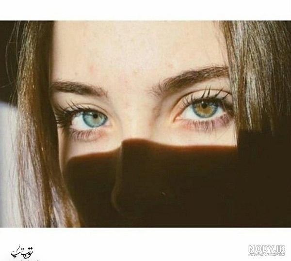 عکس دختر ۱۵ ساله چشم سبز
