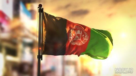 نقاشی پرچم افغانستان