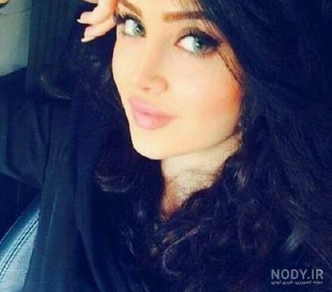 عکس خفن عکس دختر چشم آبی ایرانی با حجاب