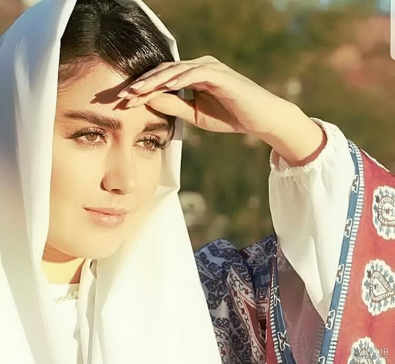 عکس خفن عکس دختر چشم آبی ایرانی با حجاب
