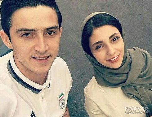 عکس عروسی سردار آزمون با همسرش عکس عروسی سردار آزمون با همسرش