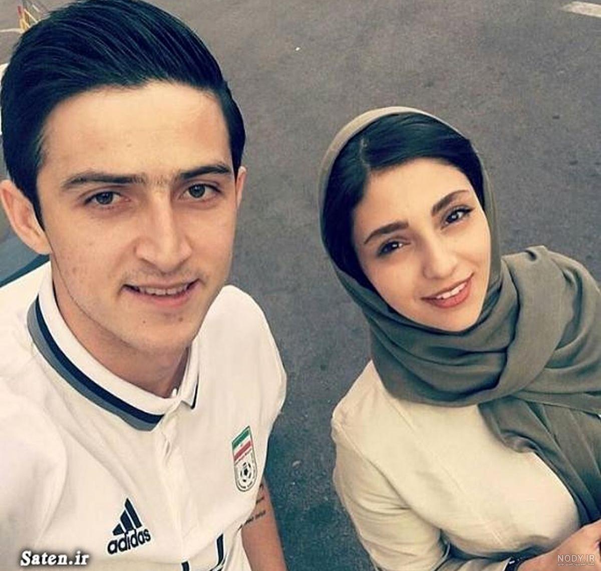 عکس عروسی سردار آزمون با همسرش عکس عروسی سردار آزمون با همسرش