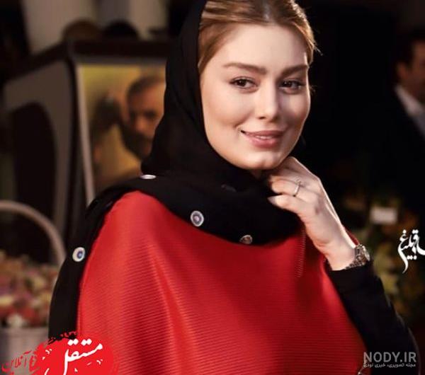 لباس سحر قریشی در پارک