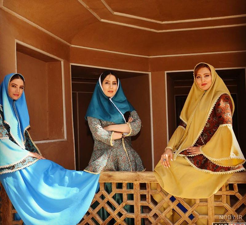عکس لباس زنان قاجاریه