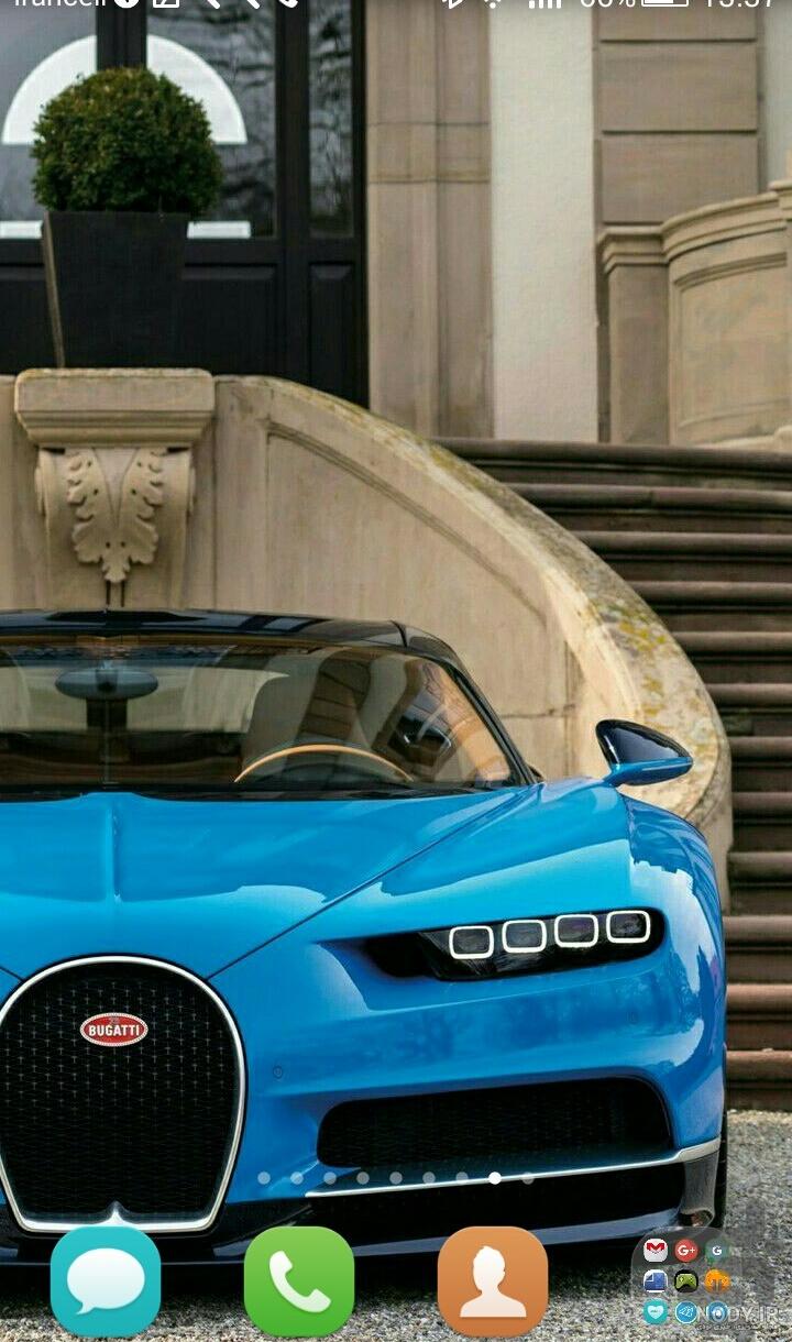 عکس داخل ماشین بوگاتی