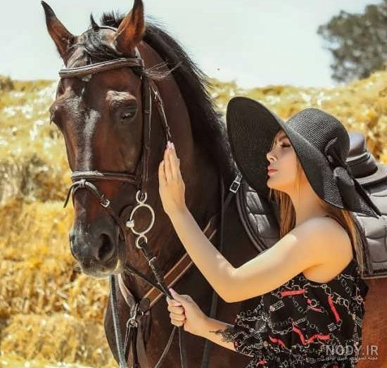 عکس ژست اسب
