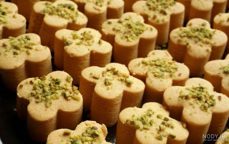 طرز تهیه شیرینی نخودچی با پیمانه بدون فر
