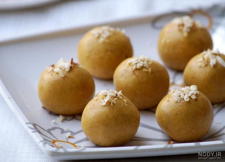 طرز تهیه شیرینی نخودچی در ماهیتابه رژیمی