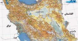 دانلود رایگان نقشه ایران با کیفیت بالا