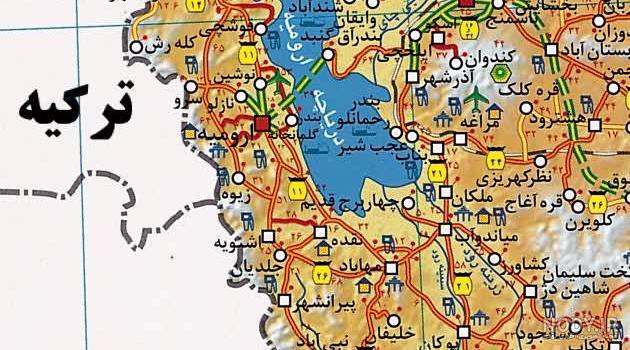 نقشه ایران pdf