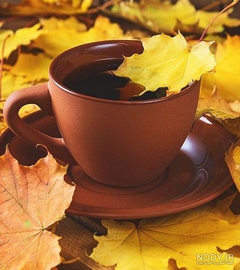 پس زمینه پاییزی برای نوشتن متن