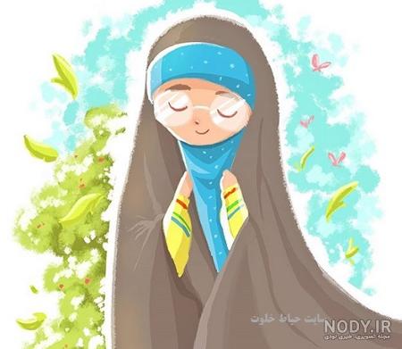 دانلود عکس دختر چادری فانتزی دانلود عکس دختر چادری فانتزی