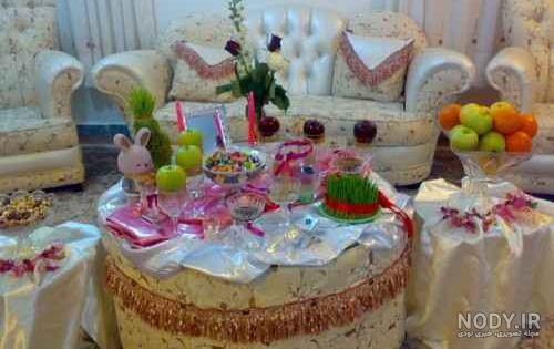 عکس خانوادگی سفره هفت سین