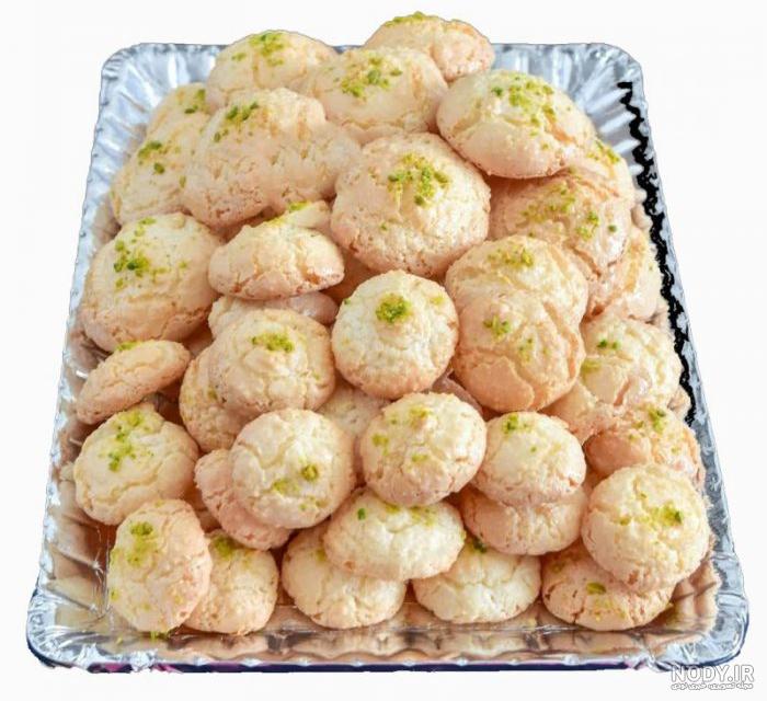 عکس شیرینی نارگیلی بازاری عکس شیرینی نارگیلی بازاری