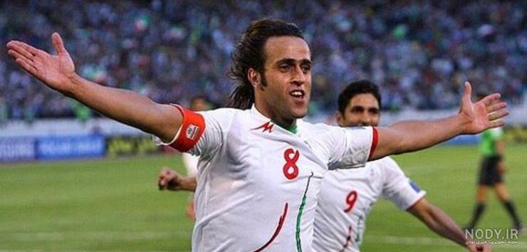 عکسهای علی کریمی و همسرش