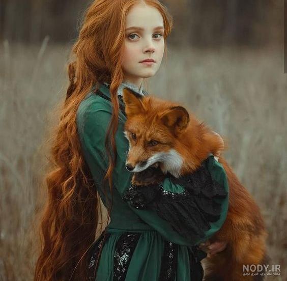 عکس دختر مو زرد خوشگل