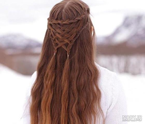 عکس خفن عکس دختر مو طلایی از پشت برای پروفایل