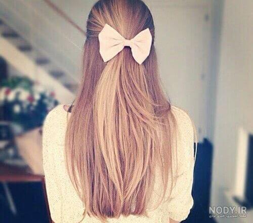 عکس دختر مو طلایی زیبا