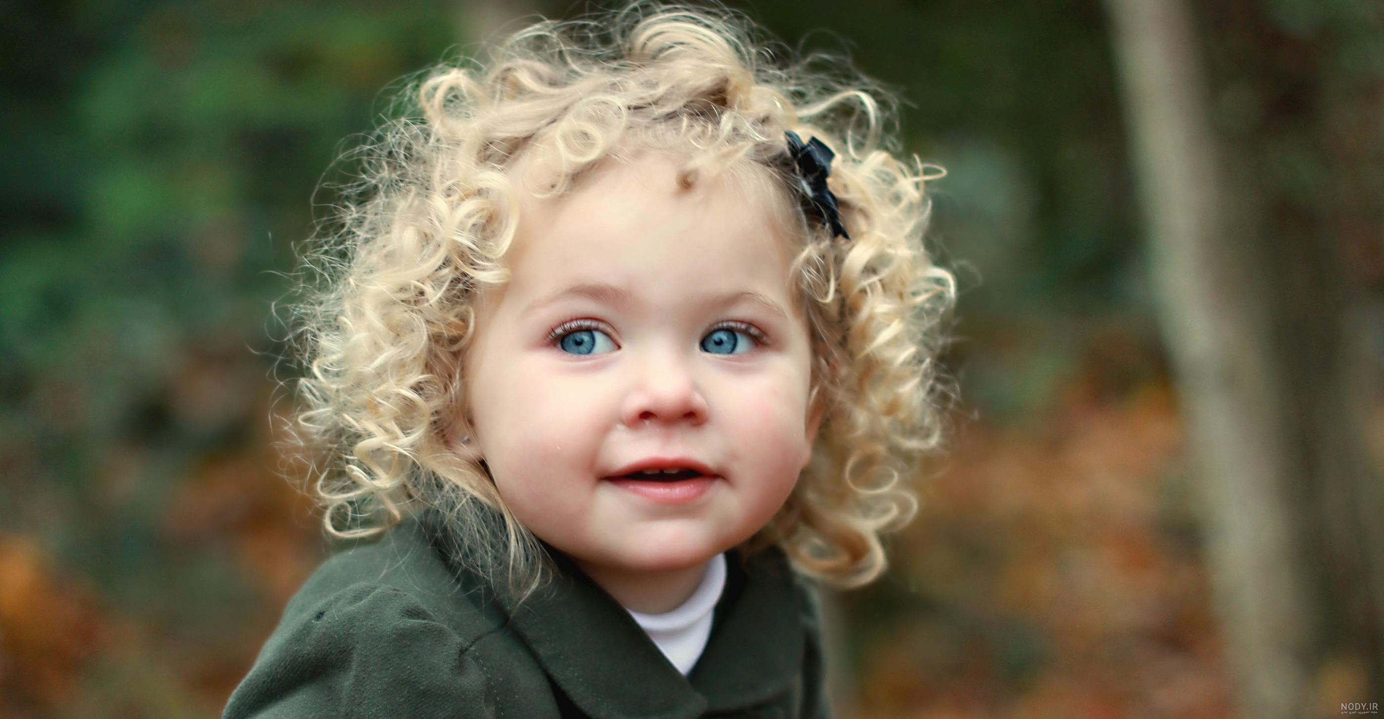 عکس خفن عکس پسر بچه مو فرفری برای پروفایل