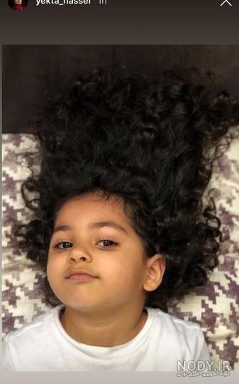 عکس خفن عکس پسر بچه مو فرفری برای پروفایل