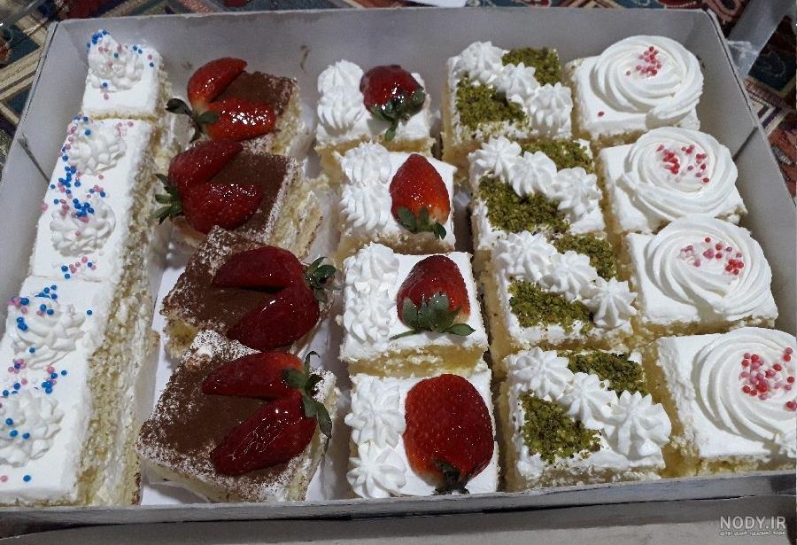 انواع شیرینی خامه ای