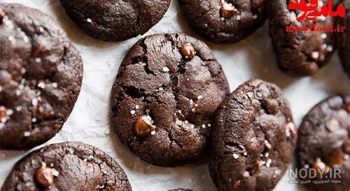 طرز تهیه شیرینی شکلاتی یخچالی