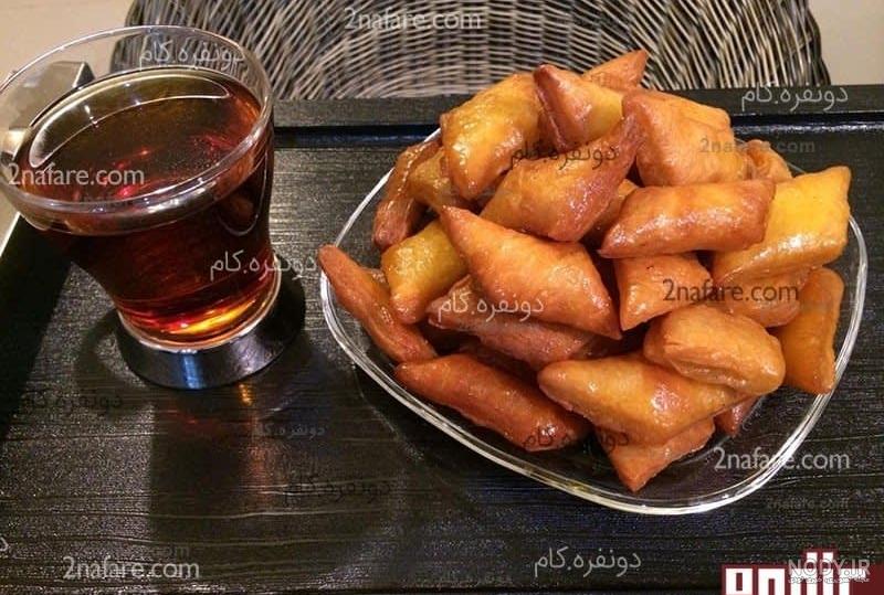 طرز تهیه شیرینی گوش فیل با ماست طرز تهیه شیرینی گوش فیل با ماست