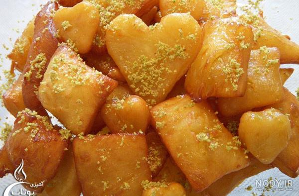 طرز تهیه گوش فیل با خمیر مایه طرز تهیه گوش فیل با خمیر مایه