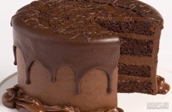 عکس شیرینی شکلاتی