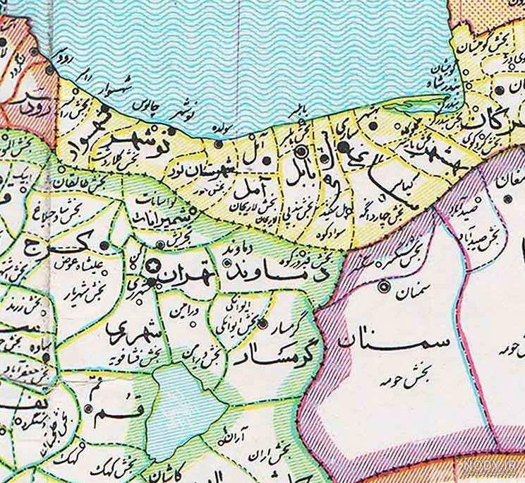 نقشه کامل ایران pdf