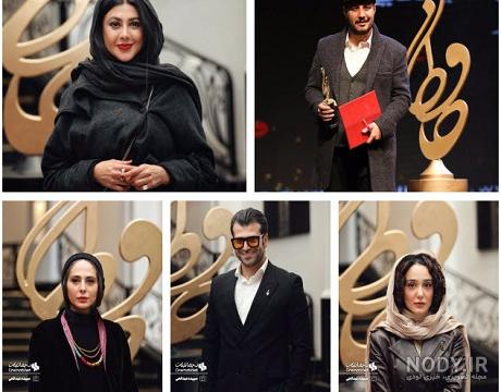 تصاویر بازیگران در جشن حافظ ۱۴۰۰