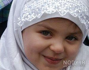 عکس دختر کوچولو با حجاب