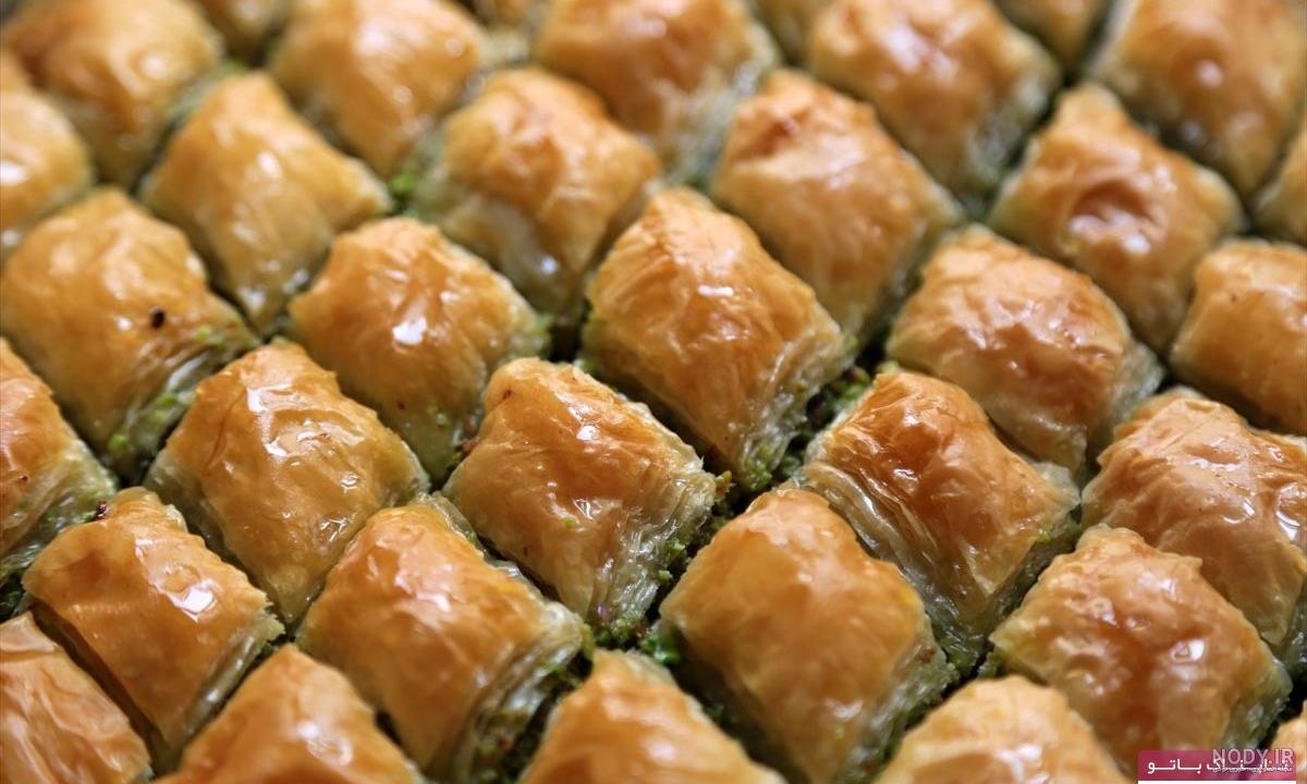 عکس شیرینی ترکیه عکس شیرینی ترکیه