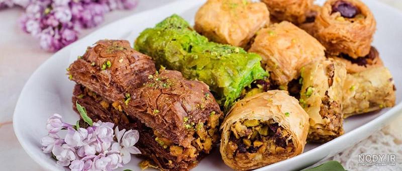 عکس شیرینی گز ترکی عکس شیرینی گز ترکی