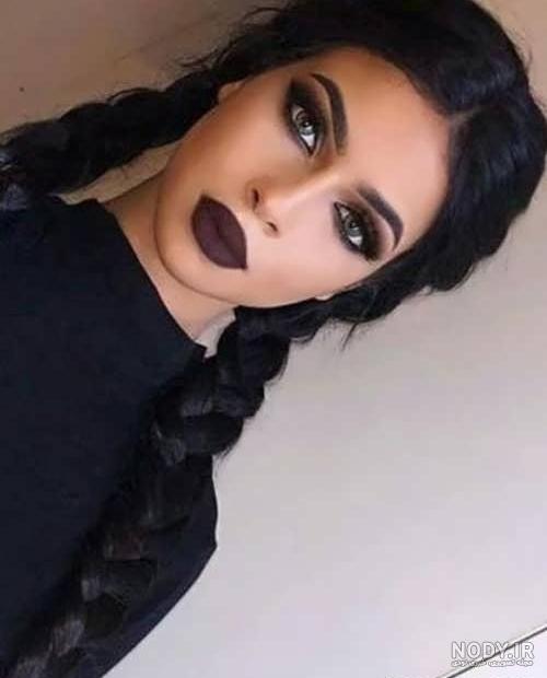 عکس خفن عکس دختر مو مشکی و چشم مشکی