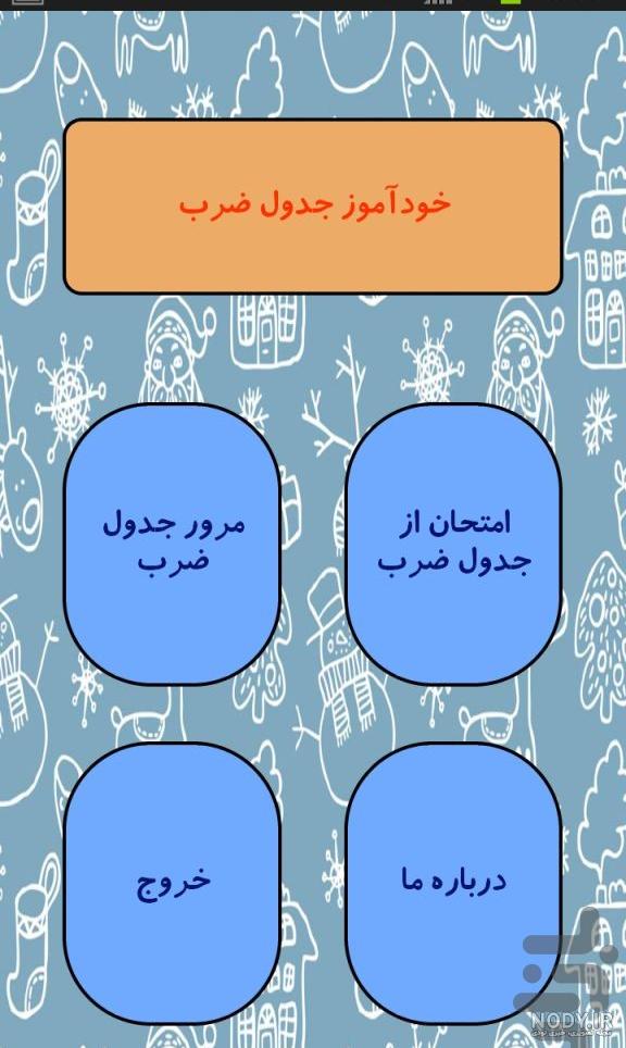 عکس جدول ضرب کامل عکس جدول ضرب کامل