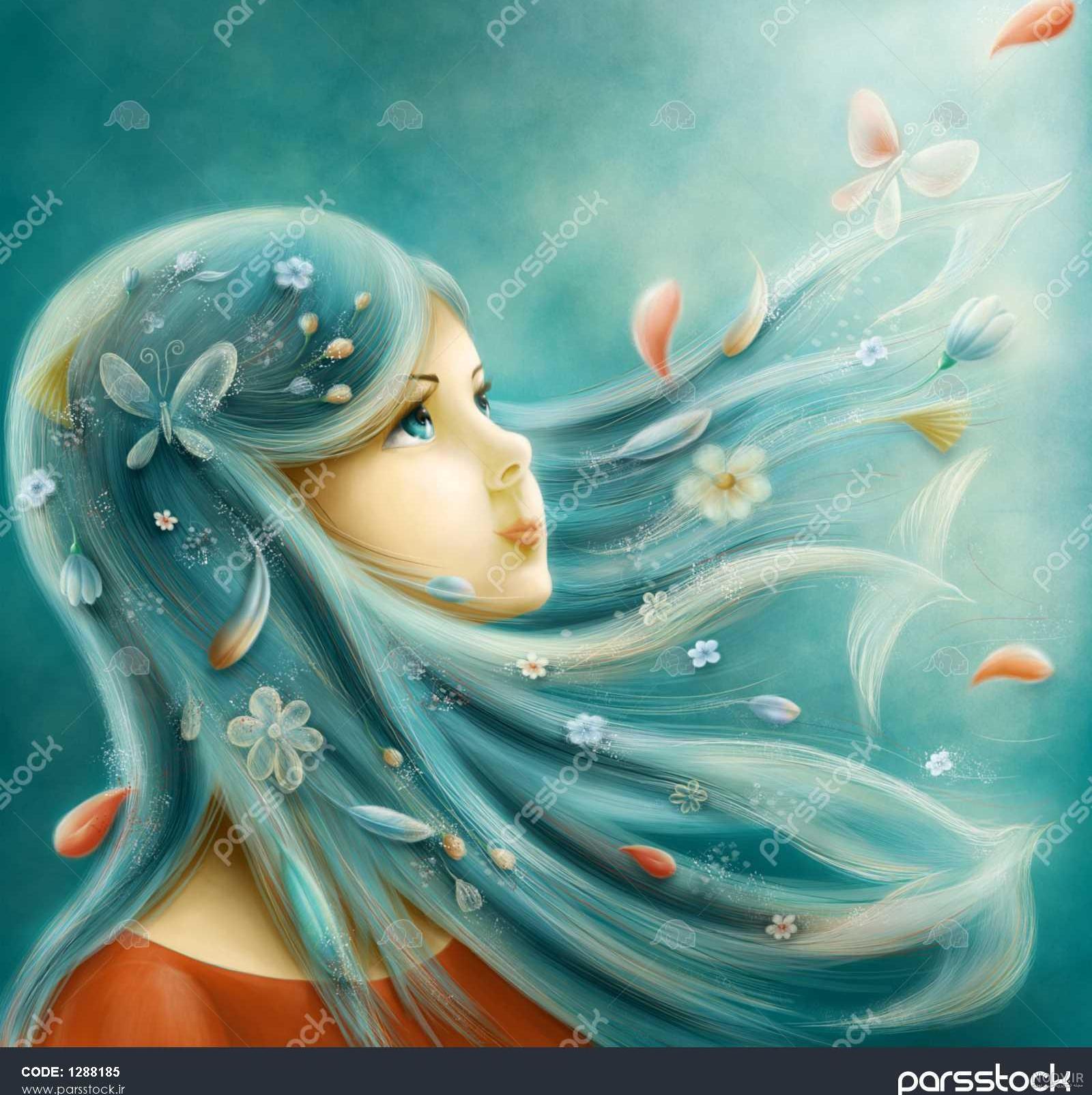 عکس دختر برای پروفایل فیک