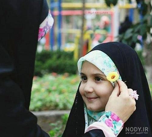عکس دختر بچه حجاب