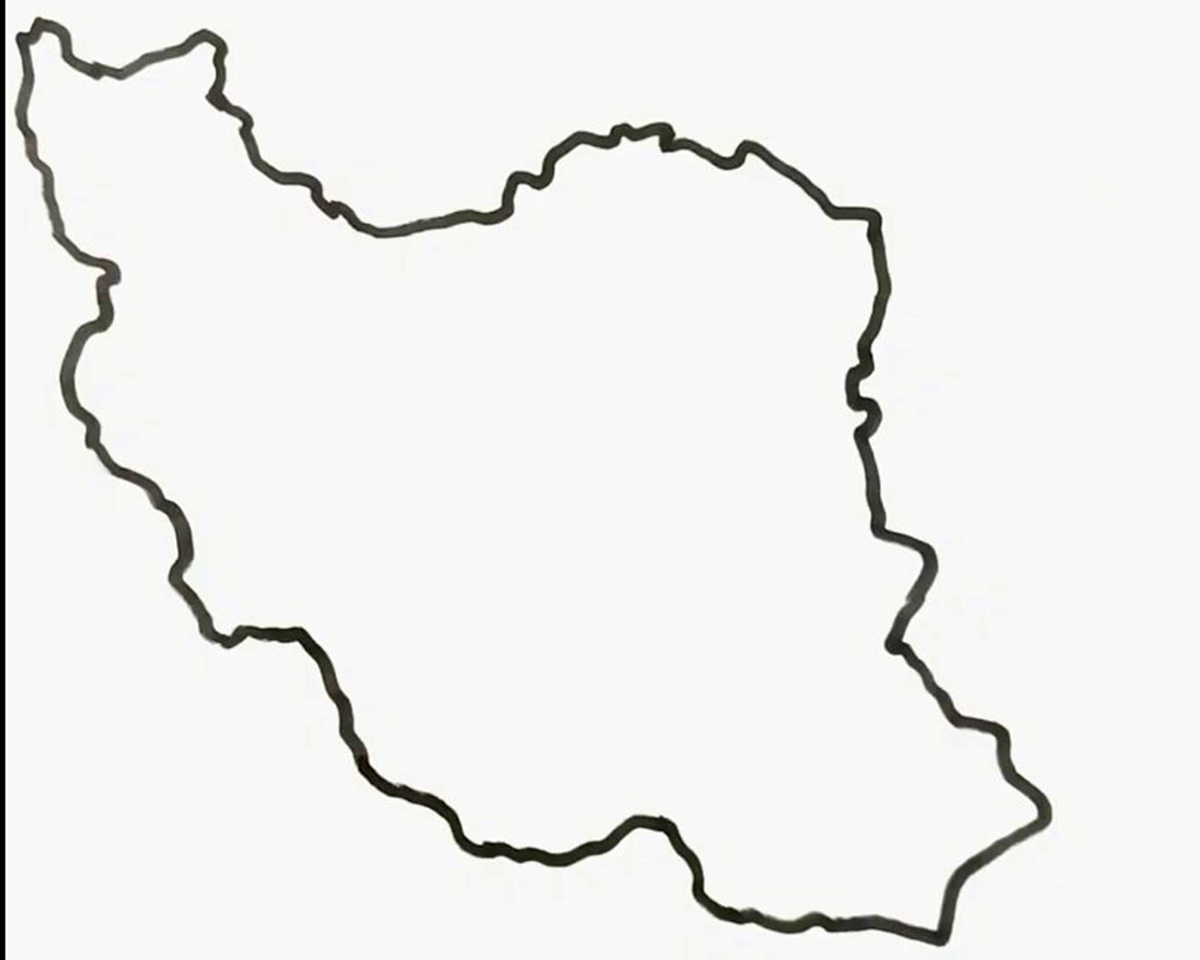 نقاشی نقشه ایران قوی نقاشی نقشه ایران قوی