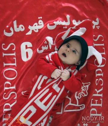 دختر پرسپولیسی کارتونی