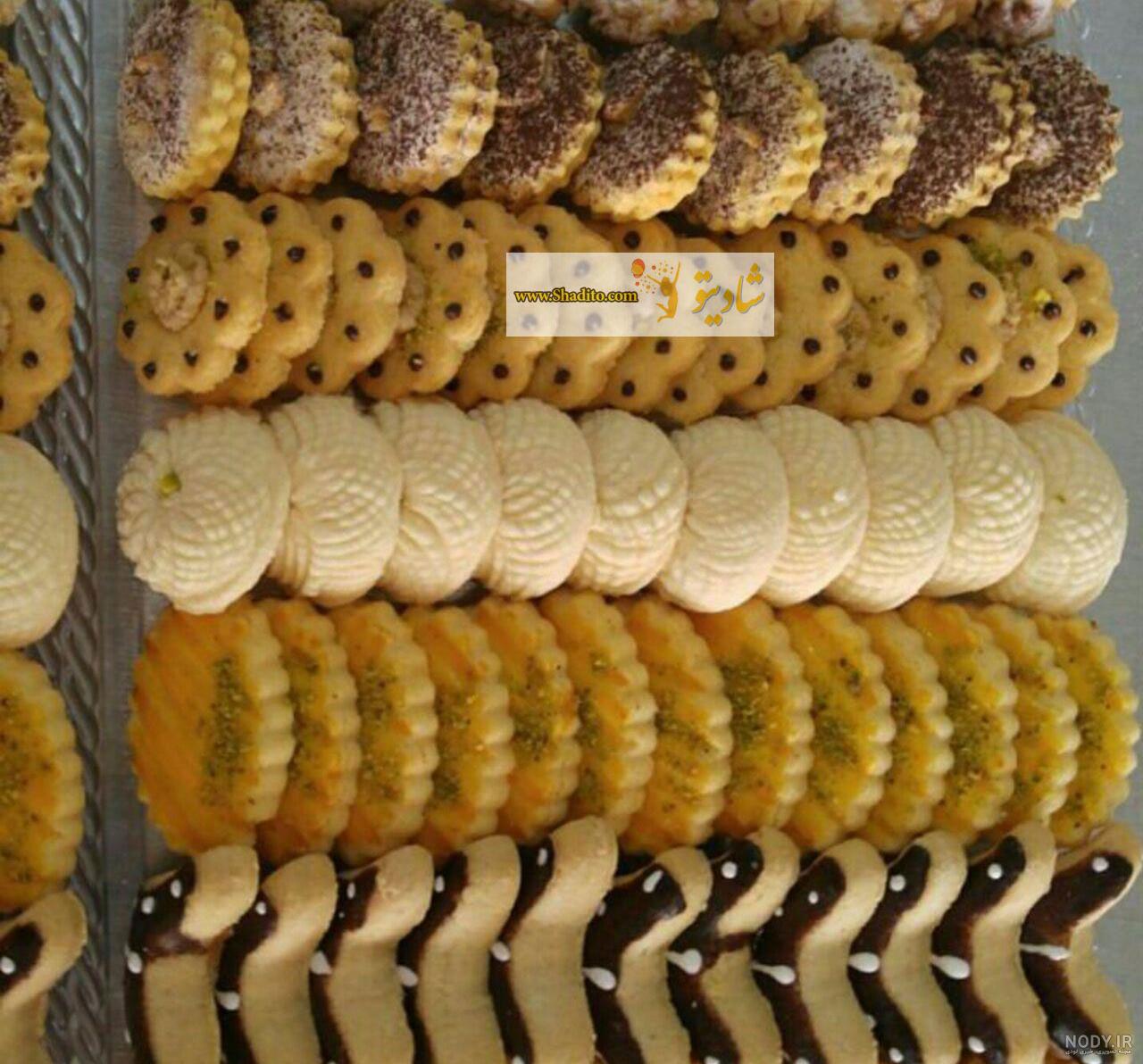 شیرینی ساق عروس نارگیلی شیرینی ساق عروس نارگیلی
