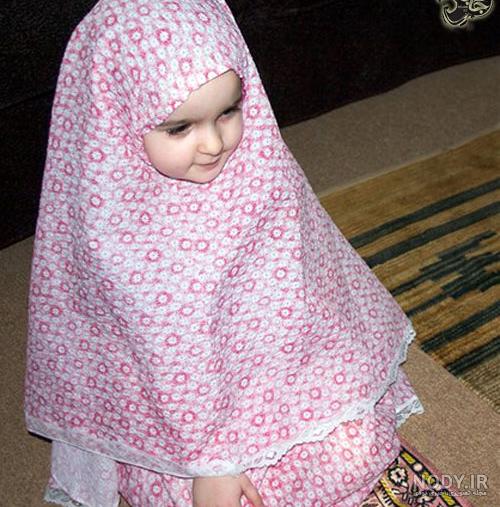 عکس دختر معمولی با حجاب